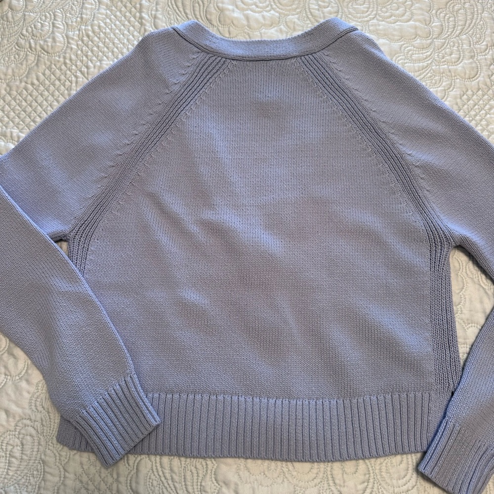 J. Crew Factory Women's Blue Cardigan Sweater XXS NWT - Picture 7 of 12